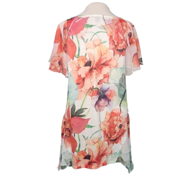 Espresso Flutter Sleeve Top - Picture 5 of 6